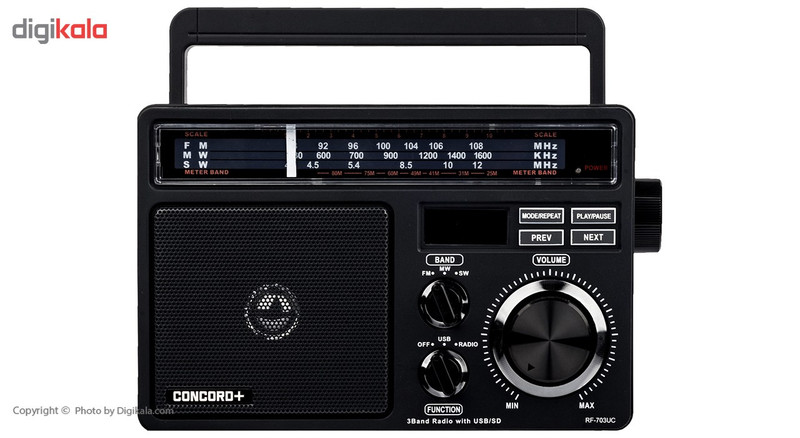 رادیو کنکورد پلاس مدل RF-703U رادیو کنکورد پلاس مدل RF-703U
