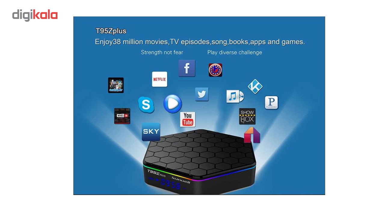 اندروید باکس سانول مدل T95Z plus