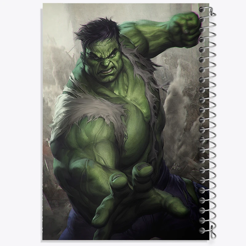 دفتر ژورنال نویسی 50 برگ خندالو مدل نقطه ای طرح هالک کد N53