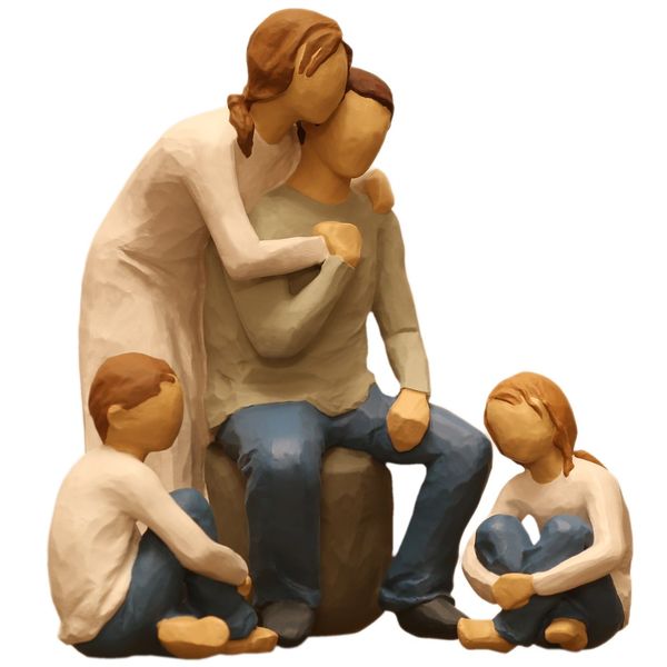 مجسمه امین کامپوزیت مدل Family Grouping کد 504 بسته 3 عددی مجسمه امین کامپوزیت مدل Family Grouping کد 504 بسته 3 عددی