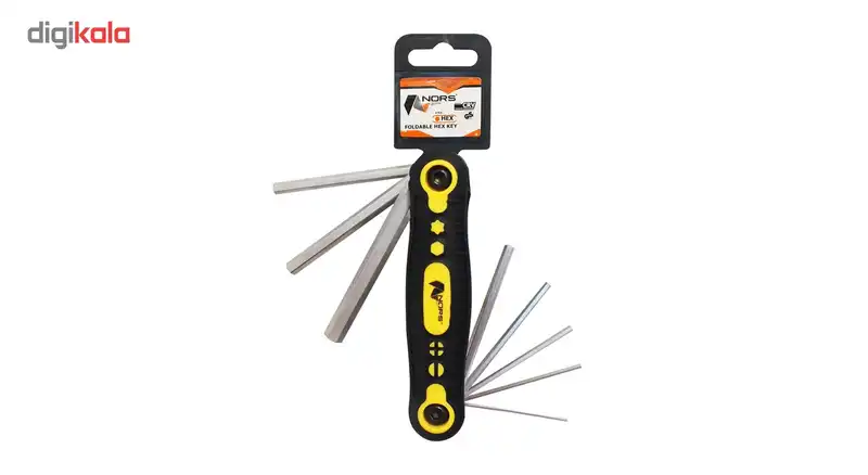 مجموعه 8 عددی آچار آلن مدل تاشو