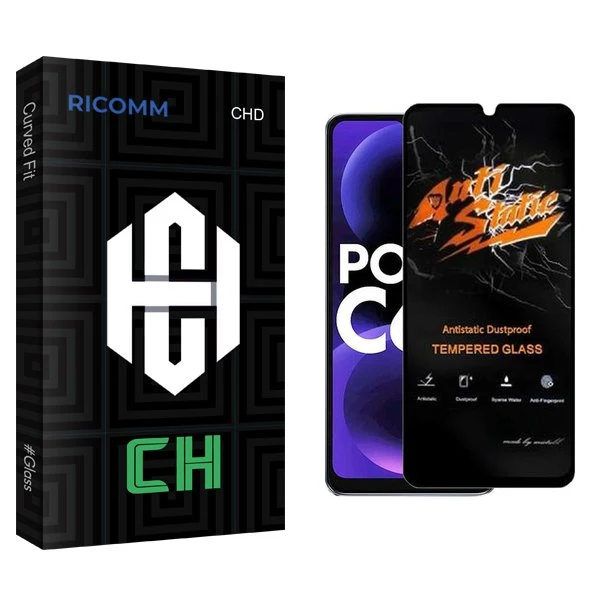محافظ صفحه نمایش ریکام مدل CH Antistatic مناسب برای گوشی موبایل شیائومی Poco C61