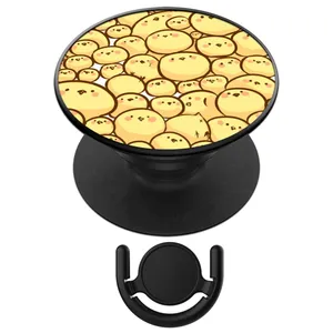 پایه نگه دارنده گوشی موبایل پاپ سوکت آکام مدل APSC01887 به همراه پاپ کلیپ