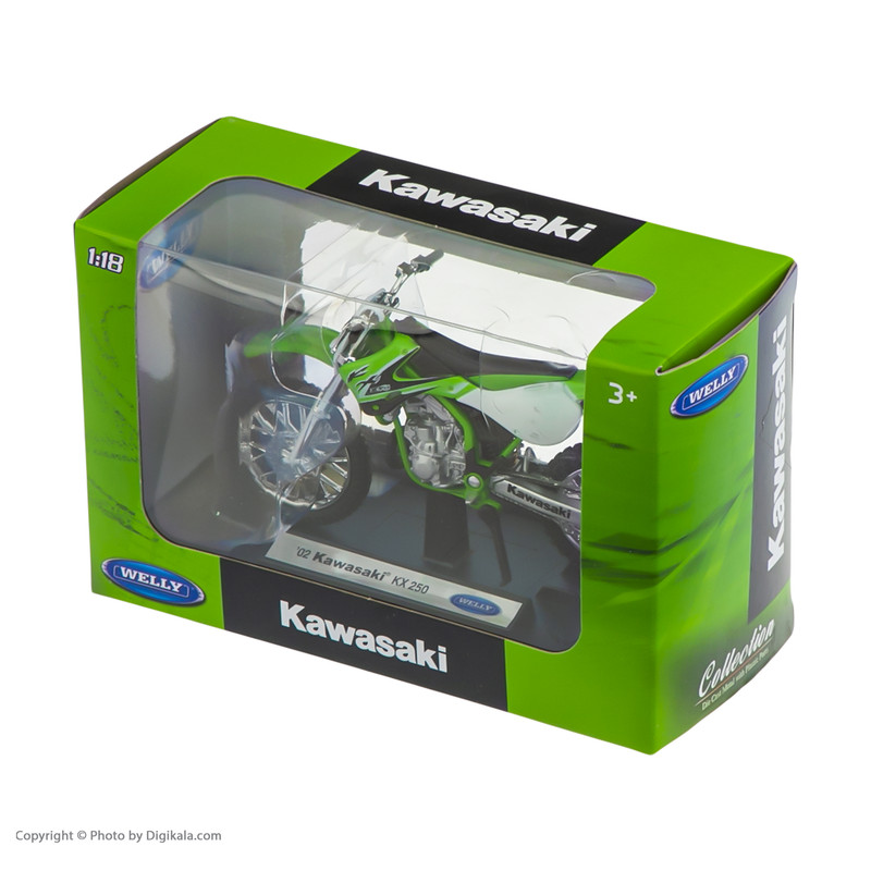 موتور بازی ولی مدل Kawasaki KX250