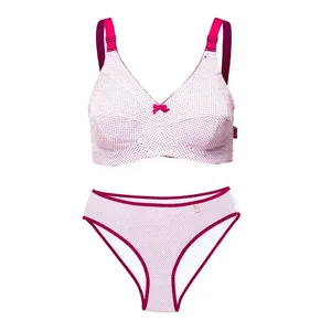 ست شورت و سوتین زنانه مدل خال خالی