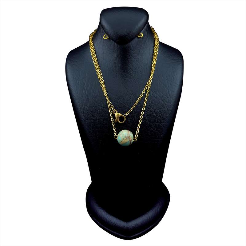 گردنبند دخترانه مدل ماه تولد کد14