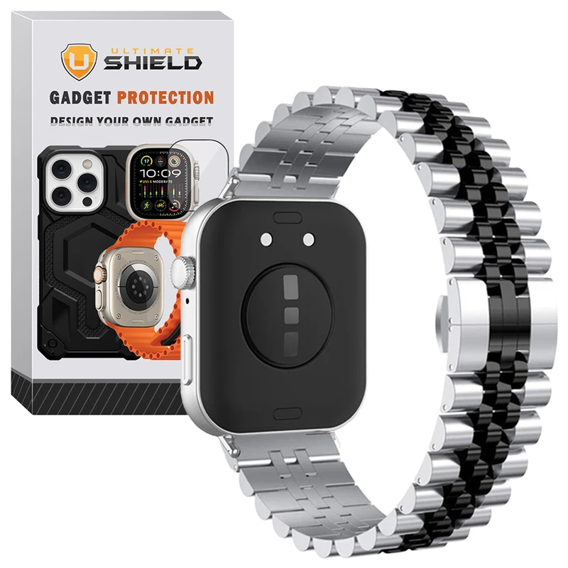 بند آلتیمیت شیلد مدل 5Row SLV2C FT مناسب برای ساعت هوشمند هوآوی FIT 5 43mm / FIT 5 Pro 45mm