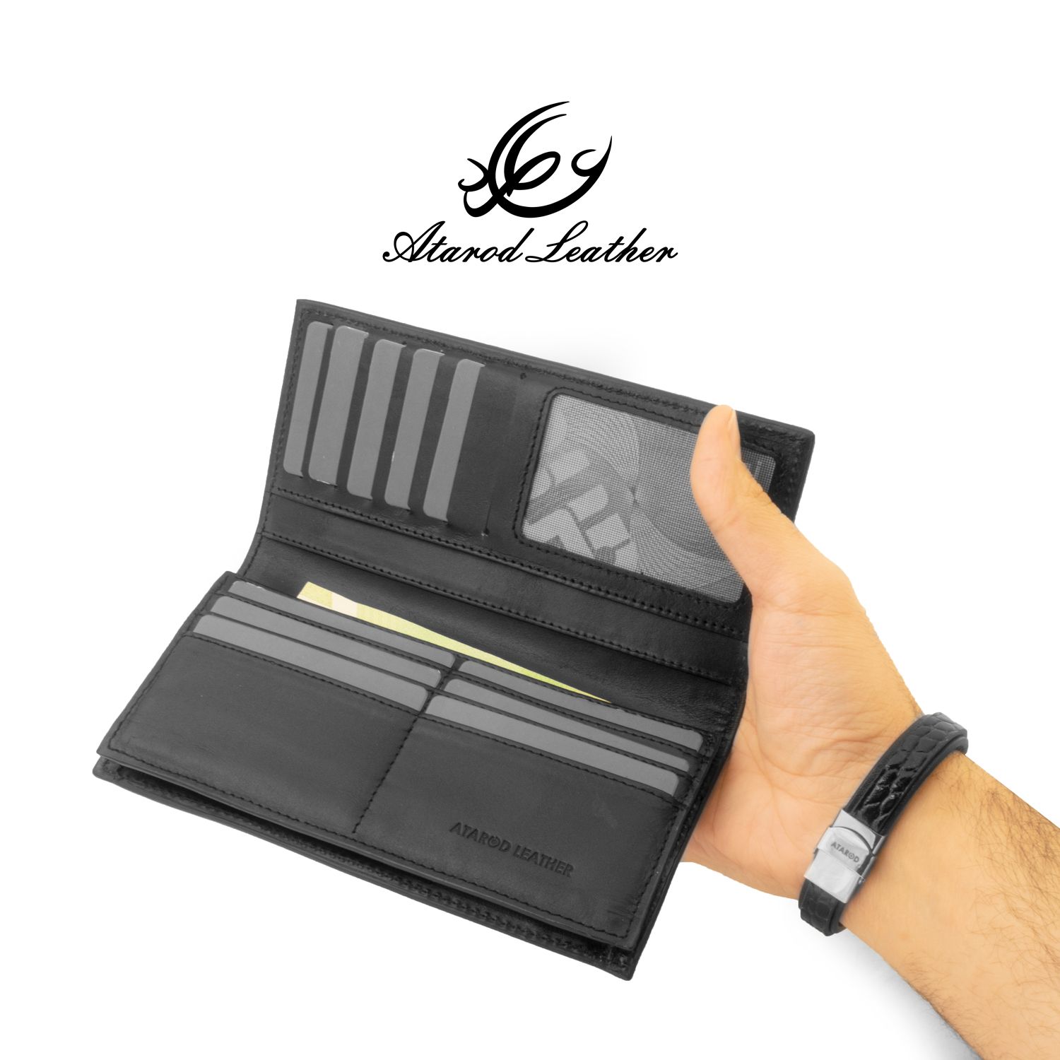 ست هدیه چرم عطارد مدل چرم طبیعی کد A104 -  - 6