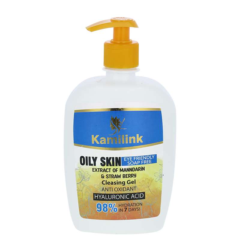 ژل شست و شوی صورت کامیلینک مدل OIL حجم 500 میلی لیتر ژل شست و شوی صورت کامیلینک مدل OIL حجم 500 میلی لیتر