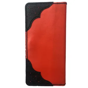 کیف پول چرمی مدل اسلیمی کد N111