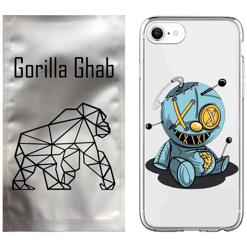 کاور گوریلا قاب مدل CLG کد 68 طرح عروسک مناسب برای گوشی موبایل اپل iPhone 7 / 8 / SE 2022