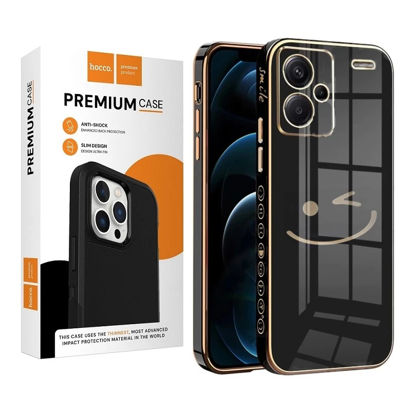 کاور هوکو مدل Smile مناسب برای گوشی موبایل شیائومی Redmi Note 13 Pro Plus