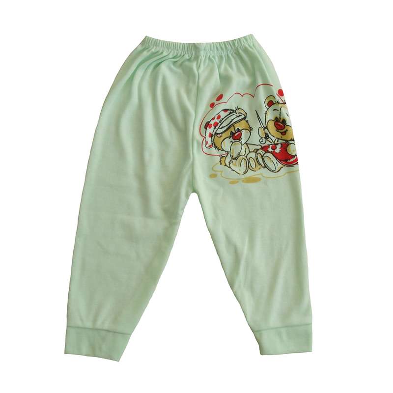 شلوار نوزادی  طرح دو خرس مدل 1010