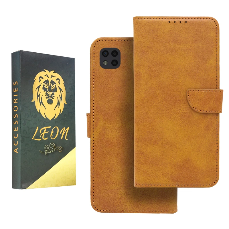 کیف کلاسوری لئون مدل Khoshi مناسب برای گوشی موبایل شیائومی Redmi Note 10 5G 