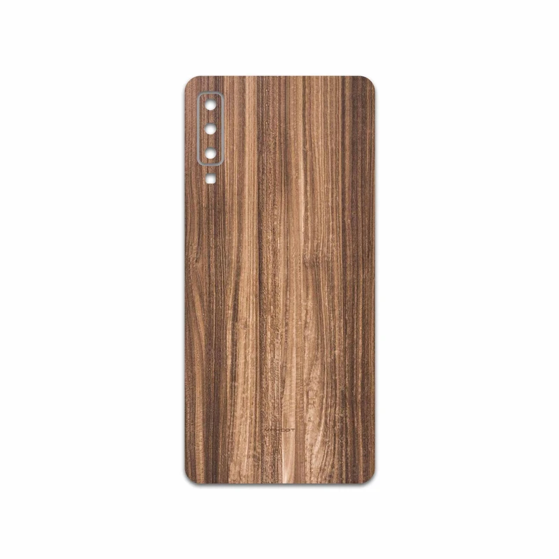 برچسب پوششی ماهوت مدل Light Walnut Wood مناسب برای گوشی موبایل سامسونگ Galaxy A7 2018