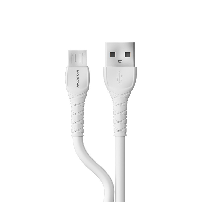 کابل تبدیل USB به microUSB کینگ استار مدل K520A طول 0.25 متر