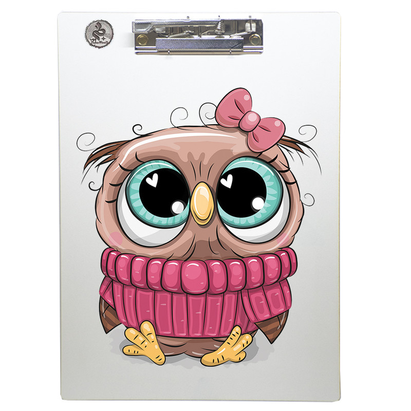 تخته شاسی طه چوب  مدل Fantasy owl08 سایز A4