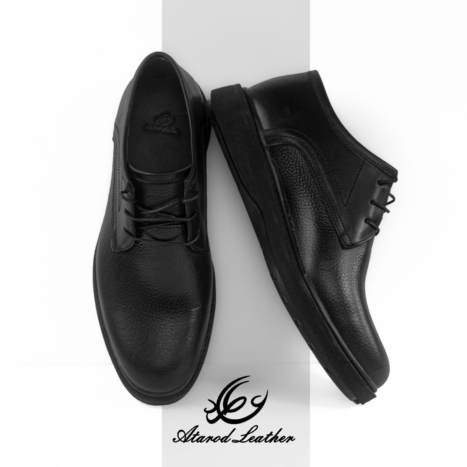 کفش روزمره مردانه چرم عطارد مدل چرم طبیعی کد SH35 -  - 6