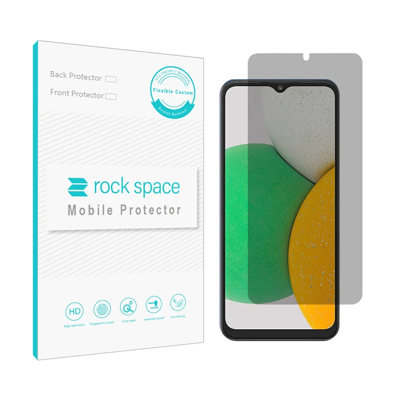 محافظ صفحه نمایش حریم شخصی راک اسپیس مدل HyPRV مناسب برای گوشی موبایل سامسونگ Galaxy A03 Core