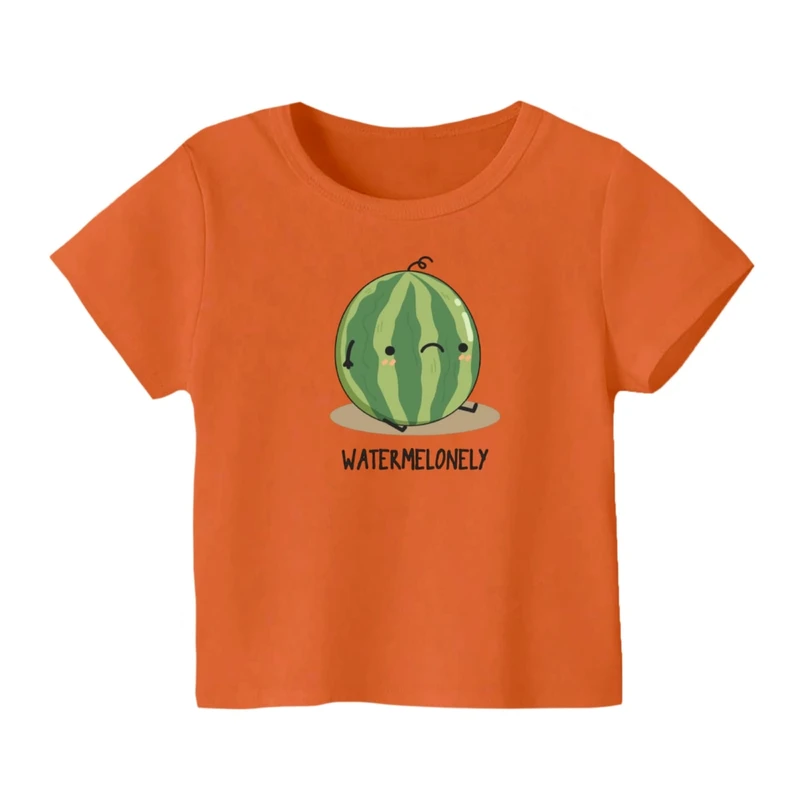 تی شرت آستین کوتاه بچگانه مدل هندوانه یلدایی کد 48