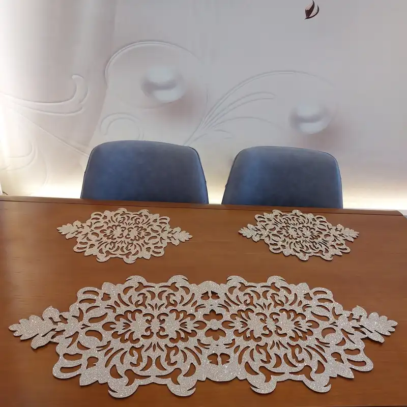 رومیزی مدل سارای کد 8535 مجموعه 3 عددی