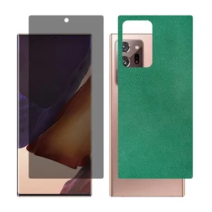 Glass together model privacy screen protector suitable for Samsung Galaxy Note20 Ultra 5G mobile phone with back cover sticker