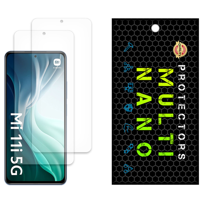 محافظ صفحه نمایش مات مولتی نانو مدل X-S2M مناسب برای گوشی موبایل شیائومی Mi 11i 5G بسته دو عددی