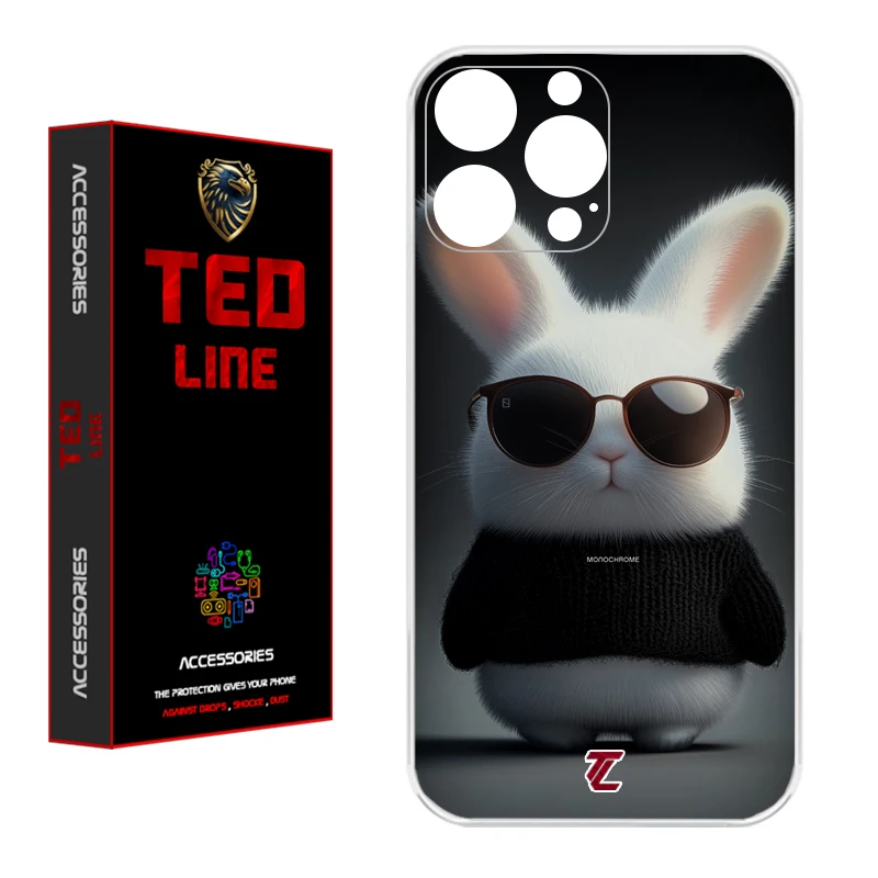 کاور تد لاین طرح خرگوش کد 1106 مناسب برای گوشی موبایل اپل Iphone 13 Pro 