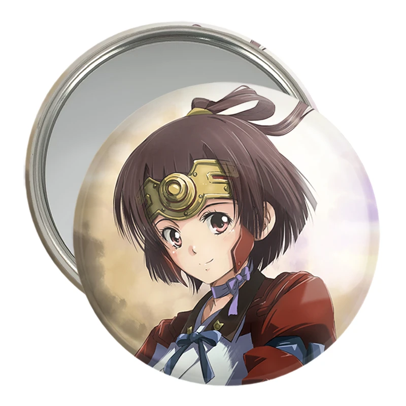 آینه جیبی خندالو مدل مومی انیمه کابانری (Kabaneri) کد 35993