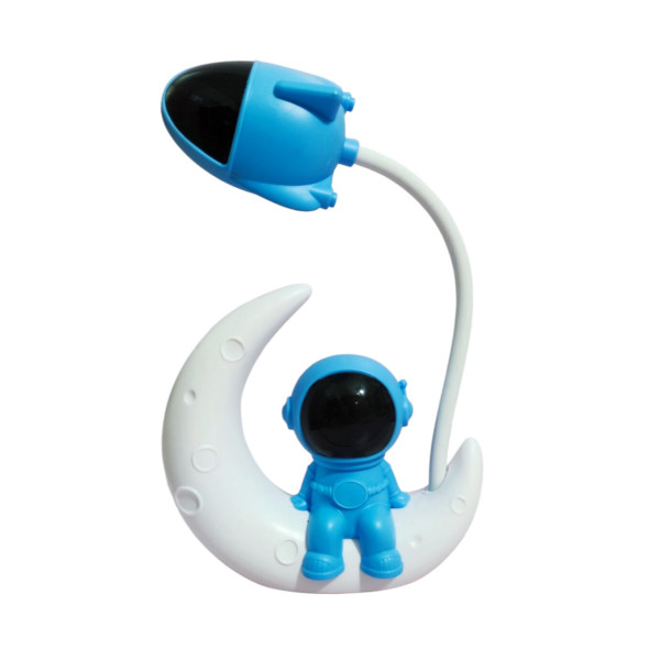 چراغ مطالعه شارژی مدل فضانورد نشسته روی ماه