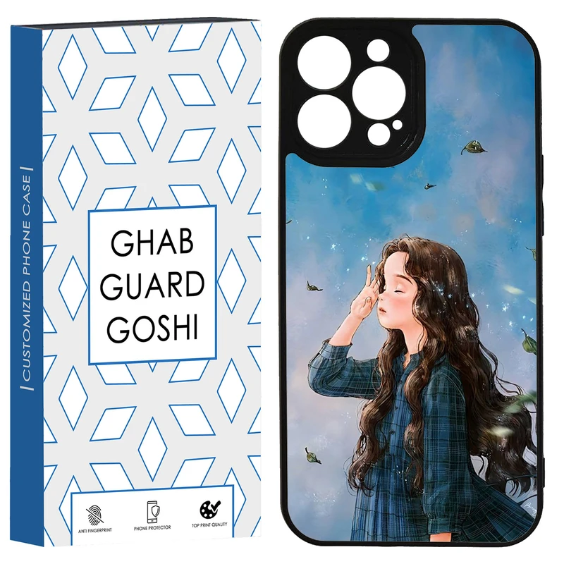 کاور قاب گارد گوشی طرح دخترانه کد TPU -037 مناسب برای گوشی موبایل اپل IPHONE 13promax