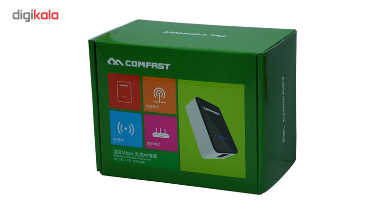 تقویت کننده/ریپیتر/روتر وای فای کامفست مدل CF-WR300N 1