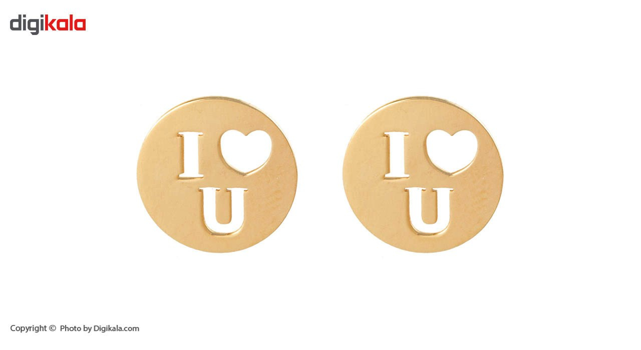 گوشواره طلا 18 عیار زنانه ماهک مدل ME0671