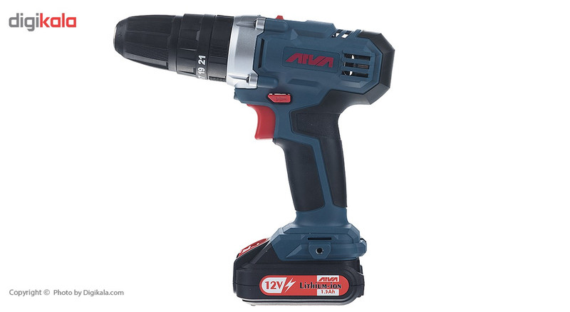 دریل پیچ گوشتی چکشی شارژی آروا مدل 5802