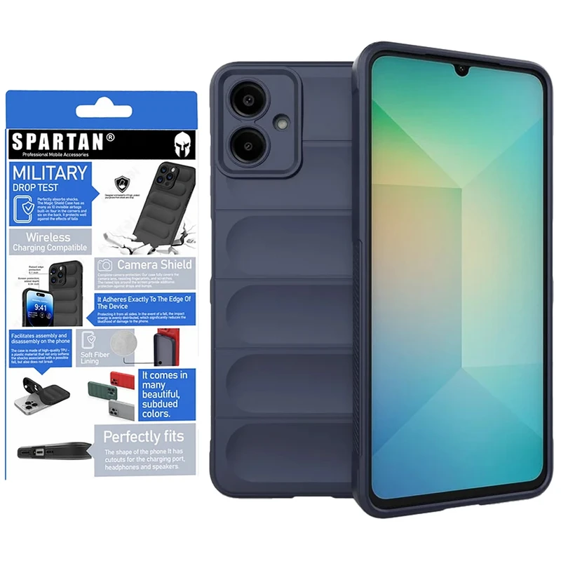 کاور اسپارتان مدل Flex Armor مناسب برای گوشی موبایل سامسونگ Galaxy A06