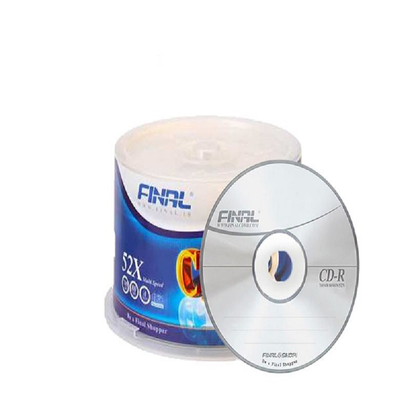 سی دی خام فینال  کد PKHT-CD-010-1 بسته 50 عددی