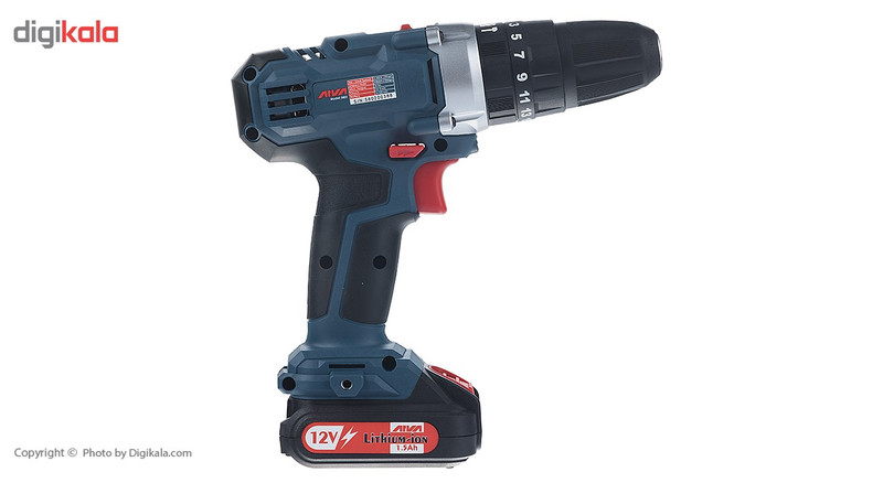 دریل پیچ گوشتی چکشی شارژی آروا مدل 5802