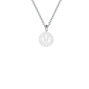 گردنبند نقره زنانه هایکا مدل ماه خرداد کد n.ha2-246