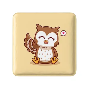 مگنت خندالو مدل حیوانات بامزه جغد کد 29686