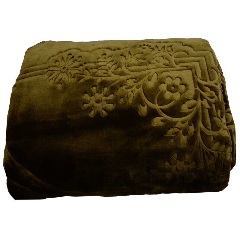 پتو یک نفره کالای خواب متین مدل برجسته 05سایز 220x160