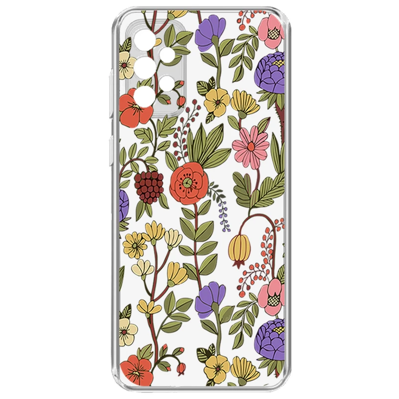 کاور طرح Tiny Flower مناسب برای گوشی موبایل سامسونگ Galaxy A32- 5G