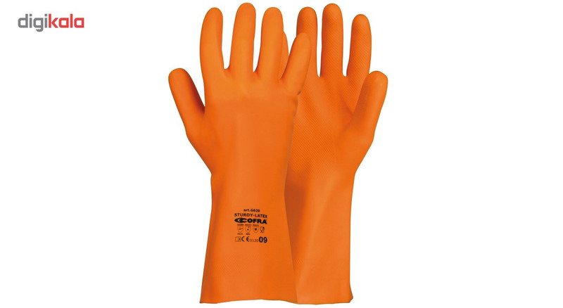 دستکش ایمنی کفرا ضد اسید مدل STURDY-LATEX دستکش ایمنی کفرا ضد اسید مدل STURDY-LATEX