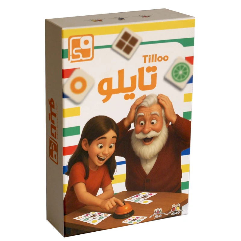 بازی فکری تایلو مدل tiloo مناسب سن +6 سال