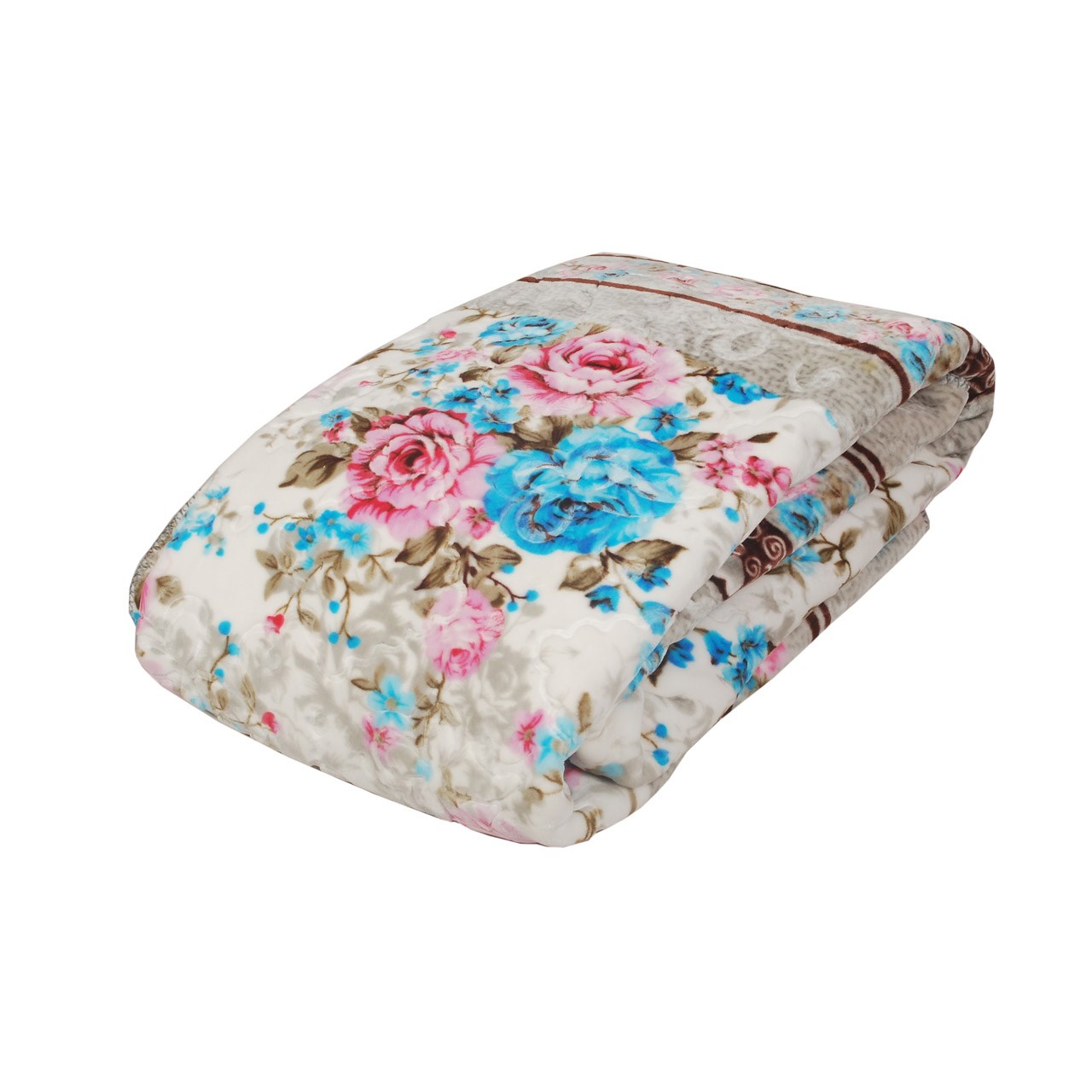 پتوی فرلاندطرح ابریشم  مدل برجسته 195یک نفره سایز 170x240