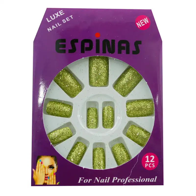 ناخن مصنوعی اسپیناس مدل NS2229 بسته 12 عددی