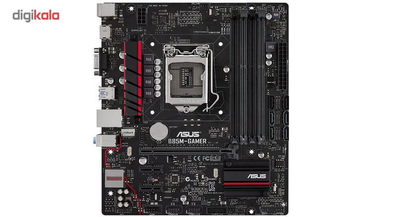 مادربرد ایسوس مدل B85M-GAMER به همراه کارت گرافیک ایسوس مدل 710-2-SL