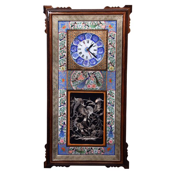 ساعت خاتم کاری مدل سیمرغ کد si-89 ساعت خاتم کاری مدل سیمرغ کد si-89