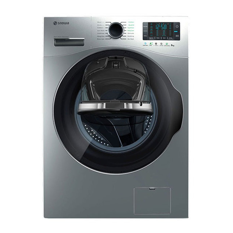 ماشین لباسشویی 8 کیلوگرم  اتوماتیک اسنوا مدل SWM-C81W