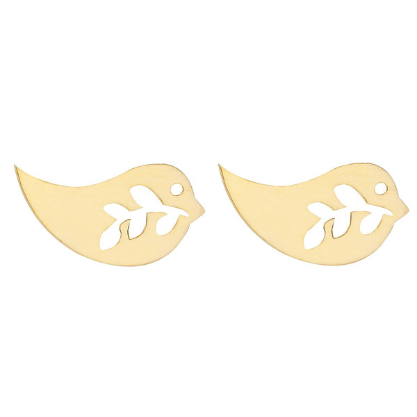 گوشواره طلا 18 عیار ماهک مدل ME0638