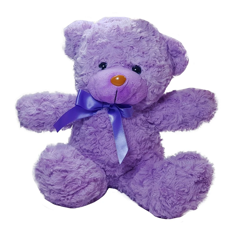 عروسک راس مدل خرس پاپیون دار ارتفاع 22 سانتی متری